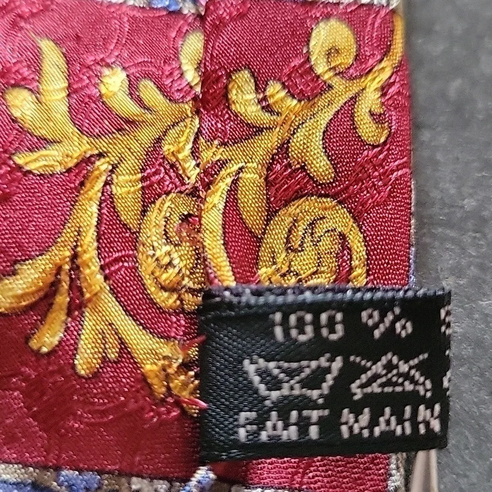 Christian Dior Men's Tie, 100% Silk, Hand Made, 59" - Picture 4 of 8